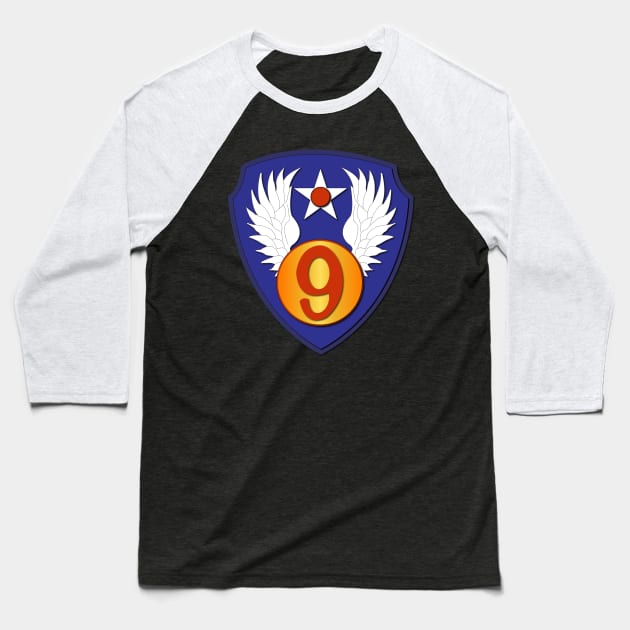 9th Air Force wo Txt Baseball T-Shirt by twix123844